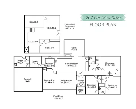 207 Crestview Dr, Durham, NC 27712 photo 30