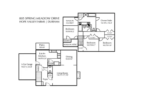805 Spring Meadow Dr, Durham, NC 27713 photo 30