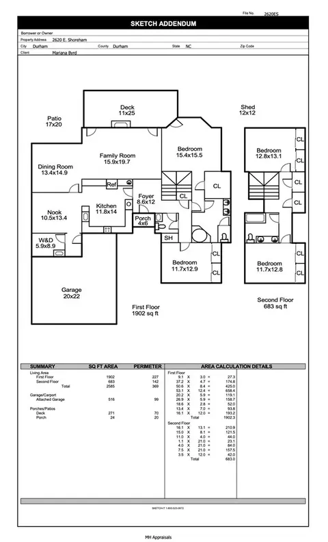 2620 E Shoreham St, Durham, NC 27707 photo 30