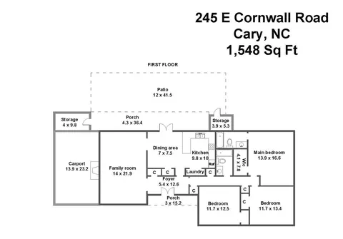 245 E Cornwall Rd, Cary, NC 27511 photo 5
