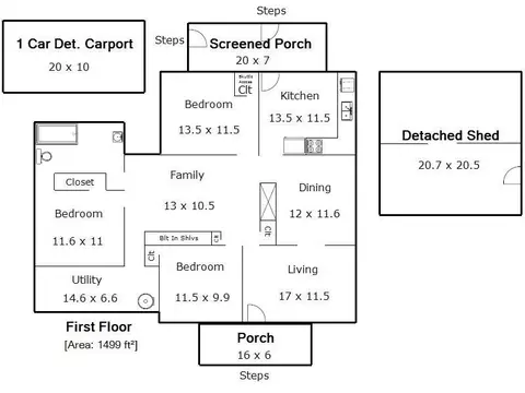 370 E Depot St, Angier, NC 27501 photo 2