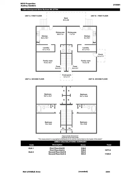 1304 Cherrycrest Dr, Durham, NC 27703 photo 2