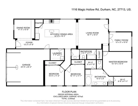 1116 Magic Hollow Rd, Durham, NC 27713 photo 6