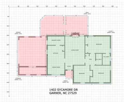 1402 Sycamore Dr, Garner, NC 27529 photo 29