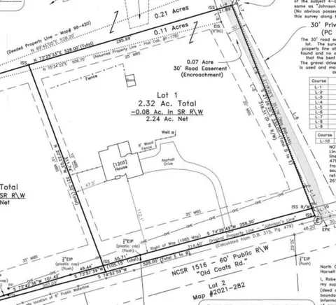 1205 Lot 2 Old Coats Rd, Lillington, NC 27546