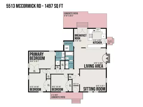 5513 Mccormick Rd, Durham, NC 27713 photo 3