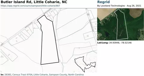 0 Butler Island Rd, Roseboro, NC 28382