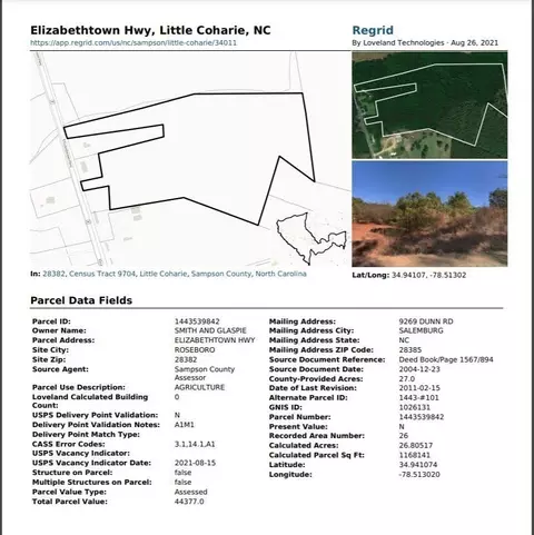 0 Elizabethtown Hwy, Roseboro, NC 28382