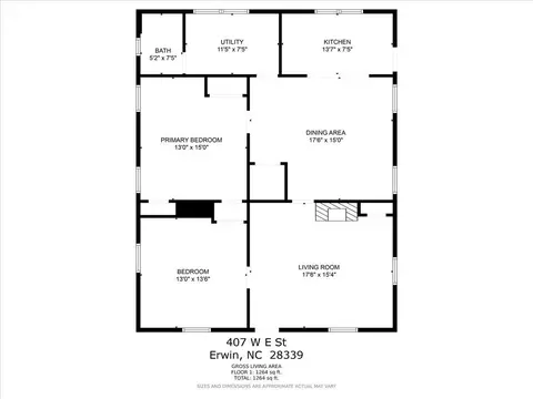 407 W E St, Erwin, NC 28339 photo 29
