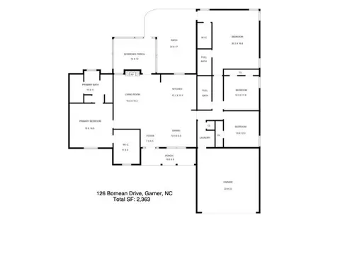 126 Bornean Dr, Garner, NC 27529 photo 56