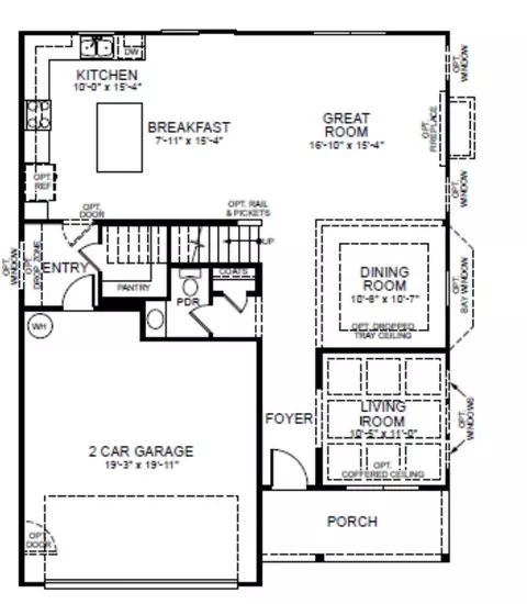 Floorplan - 341 Highview Dr #DF012, Benson, NC 27504 photo 1 of 2