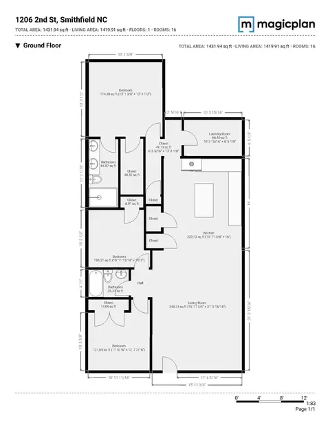 1206 S Second St, Smithfield, NC 27577 photo 4