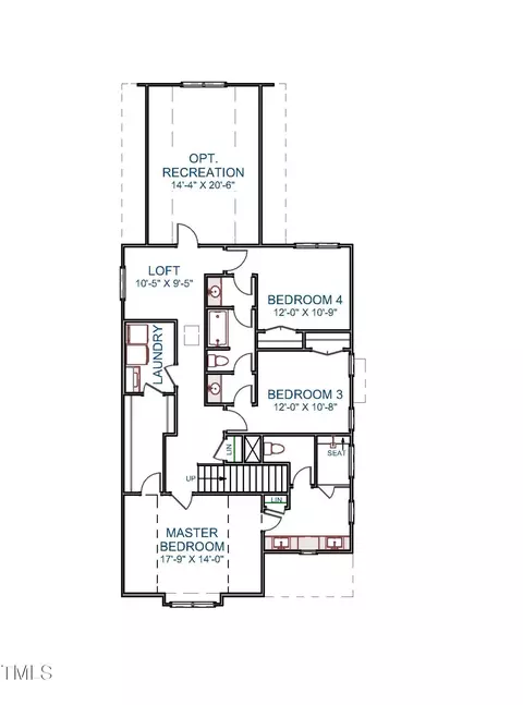 Floorplan - 3813 Coach Lantern Ave, Wake Forest, NC 27587 photo 2 of 2