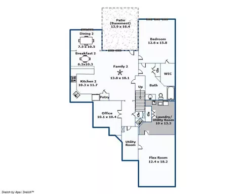 Floorplan - 817 Blackfriars Loop, Cary, NC 27519 photo 2 of 2