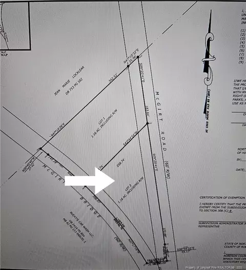 lot2 Mcgirt Bridge Mcgirt Rd, Maxton, NC 28364
