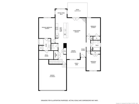 Floorplan - 95 Rutledge Ln, Pinehurst, NC 28374 photo 1 of 3