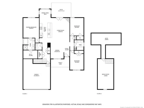 Floorplan - 95 Rutledge Ln, Pinehurst, NC 28374 photo 3 of 3