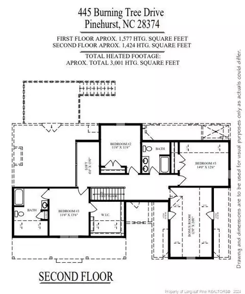 Floorplan - 445 Burning Tree Rd, Pinehurst, NC 28374 photo 2 of 2