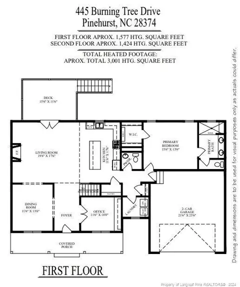 Floorplan - 445 Burning Tree Rd, Pinehurst, NC 28374 photo 1 of 2