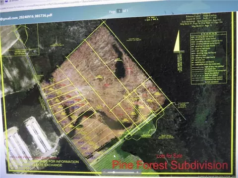 lot G Mitchell Rd, Fairmont, NC 28340