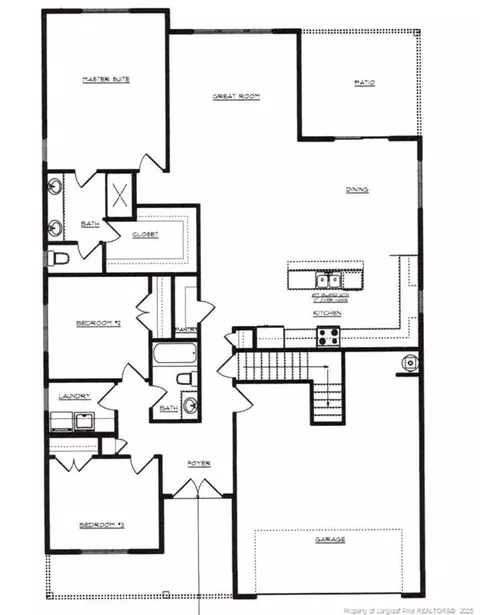 Floorplan - 123 Nectar Ln, Bunnlevel, NC 28323 photo 1 of 2