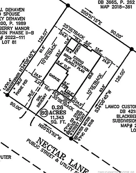 Floorplan - 123 Nectar Ln, Bunnlevel, NC 28323 photo 2 of 2