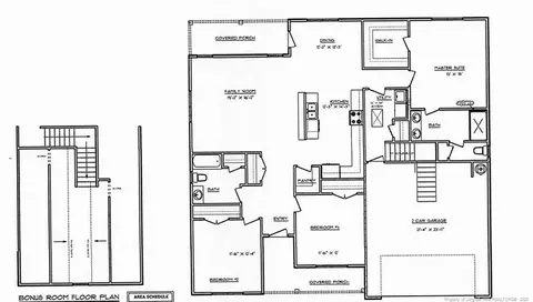 Floorplan - 174 Nectar Ln, Bunnlevel, NC 28323 photo 1 of 2