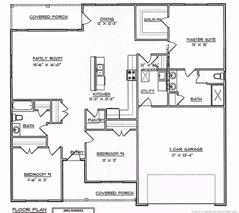 Floorplan - 137 Nectar Ln, Bunnlevel, NC 28323 photo 1 of 1