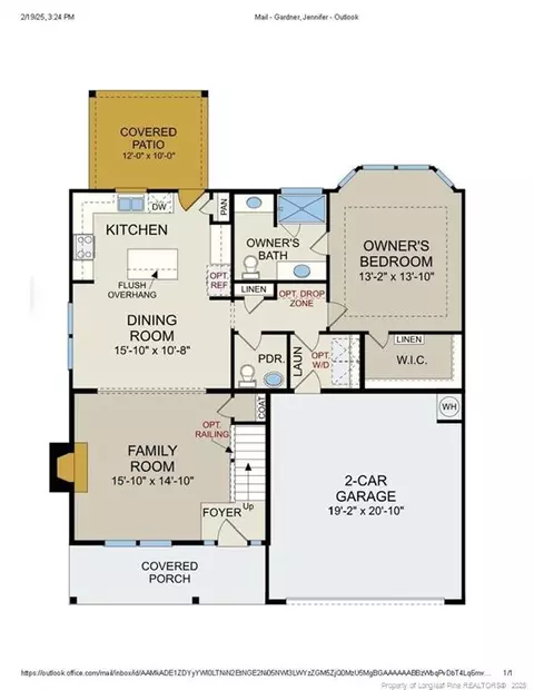 Floorplan - 14 Willow Walk Way, Cameron, NC 28326 photo 1 of 2