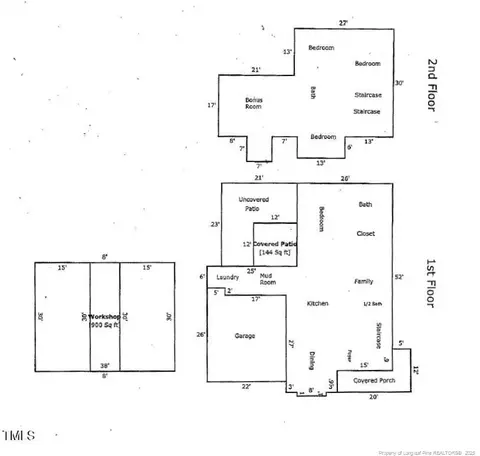 Floorplan - 31 White Tail Path, Erwin, NC 28339 photo 1 of 1