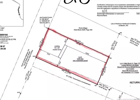 809 S Patterson St, Maxton, NC 28364