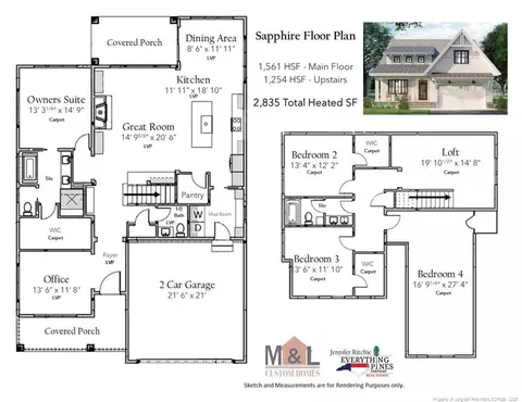 Floorplan - 857 Thrush Dr, Vass, NC 28394 photo 1 of 1