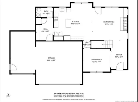 Floorplan - 176 Josey Williams Rd, Erwin, NC 28339 photo 2 of 2