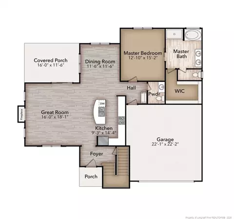 Floorplan - 54 Alder Dr, Cameron, NC 28326 photo 1 of 2