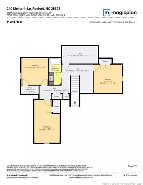 Floorplan - 240 Meherrin Loop, Raeford, NC 28376 photo 2 of 2