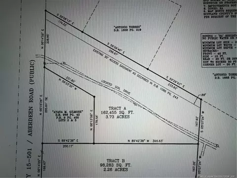 Tract A Aberdeen Road, Marston, NC 28363