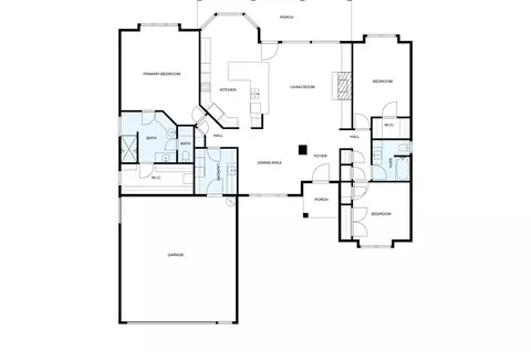 Floorplan - 250 Meadowlakes Dr, Meadowlakes, TX 78654 photo 1 of 1