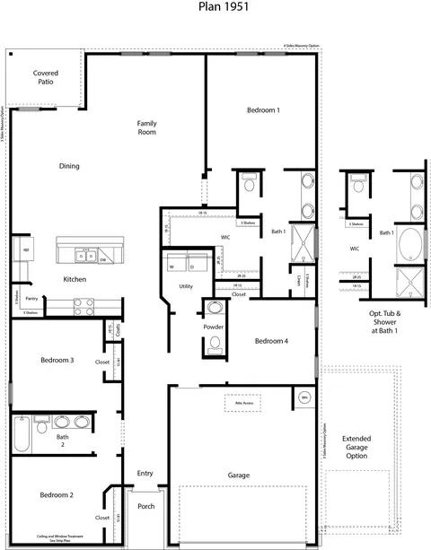 Floorplan - 816 Big Sugar Rd, Burnet, TX 78611 photo 1 of 1