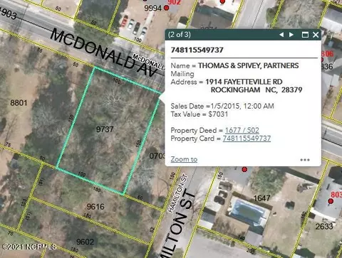 tbd Mcdonald Ave, Hamlet, NC 28345