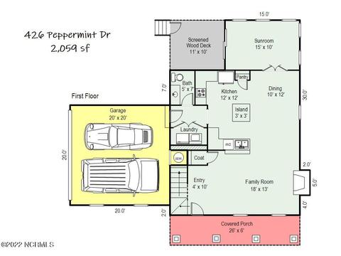 426 Peppermint Dr, Hubert, NC 28539 photo 8