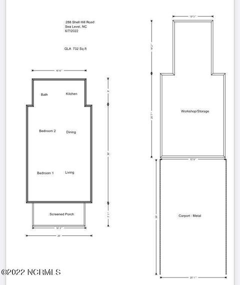 288 Shell Hill Rd, Sea Level, NC 28577 photo 41