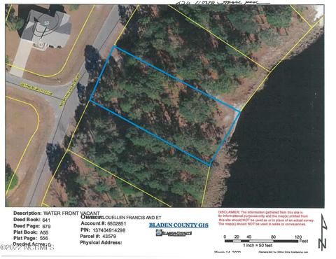 Gis mapping bladen county