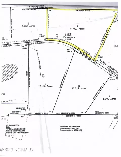 lot4 Tbd Mcbride Rd, Jackson Spgs, NC 27281