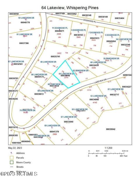 64 Lakeview Dr, Whispering Pines, NC 28327