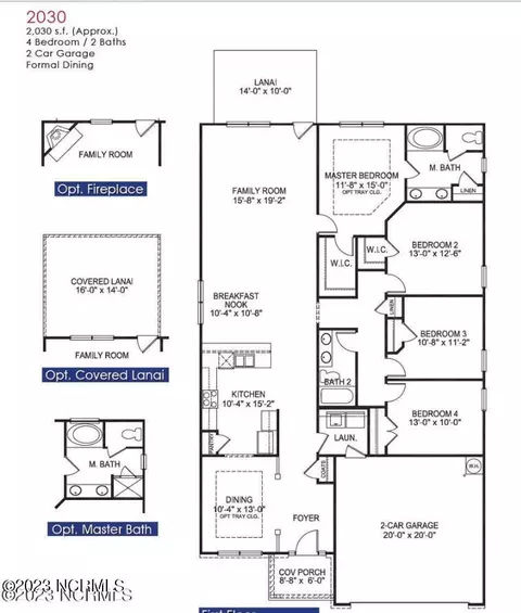 Floorplan - 903 Eakins Ln, Richlands, NC 28574 photo 1 of 1