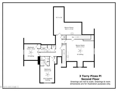 Floorplan - 3 Torrey Pines Pl, Pinehurst, NC 28374 photo 2 of 2