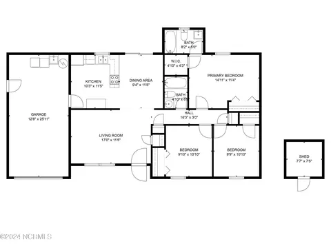108 N Ivy Dr, Hubert, NC 28539