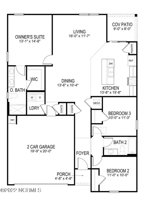 7144 Foxhollow Ln #LOT 2036, Leland, NC 28451