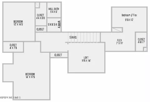 Floorplan - 174 Colts Holw, Hampstead, NC 28443 photo 2 of 2