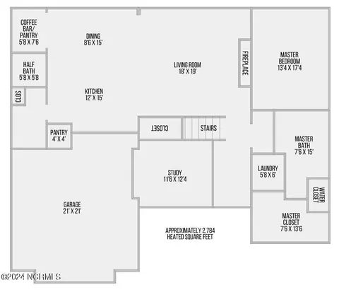 Floorplan - 174 Colts Holw, Hampstead, NC 28443 photo 1 of 2